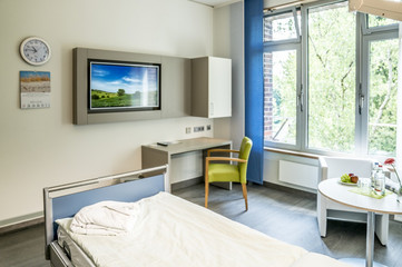 Einzelzimmer, Wahlleistungsstation, Albertinen Krankenhaus, Albertinen Herz- und Gefäßzentrum, Standort Hamburg-Schnelsen