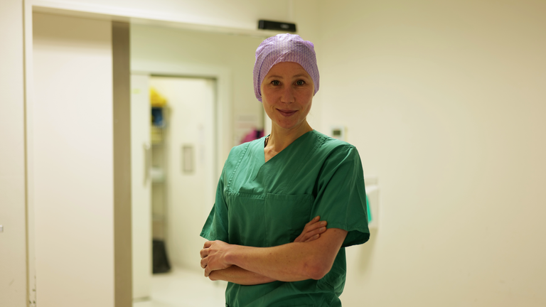 Dr. Marieke Hülskötter, Funktionsoberärztin in der Klinik für Herzchirurgie im Albertinen Herz- und Gefäßzentrum am Albertinen Krankenhaus Dr. Marieke Hülskötter, Funktionsoberärztin in der Klinik für Herzchirurgie im Albertinen Herz- und Gefäßzentrum am Albertinen Krankenhaus