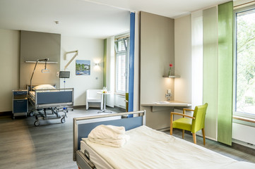 Doppelzimmer,  Wahlleistungsstation, Albertinen Krankenhaus, Albertinen Herz- und Gefäßzentrum, Standort Hamburg-Schnelsen